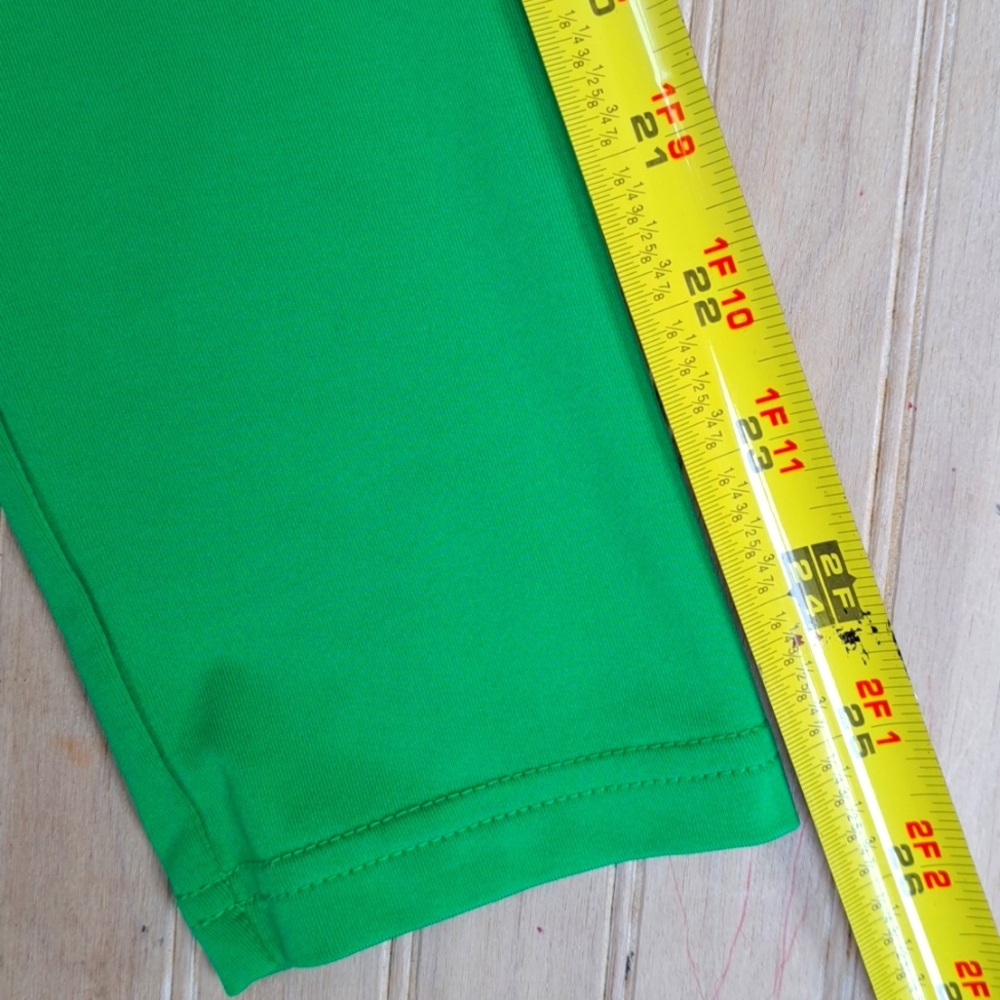 FILA Sport Green V-Neck Long Sleeve Performance Top Activewear Live In Motion - Picture 9 of 11